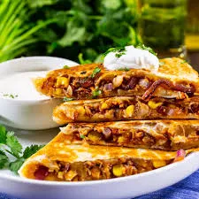 BBQ ASADA CHICKEN     QUESADILLAS