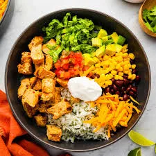 CHIPOTLE CHICKEN    BURRITO BOWLS