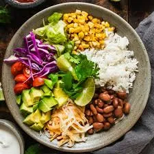 BBQ ASADA PANEER   BURRITO BOWLS