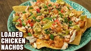 LOADED CHICKEN NACHOS